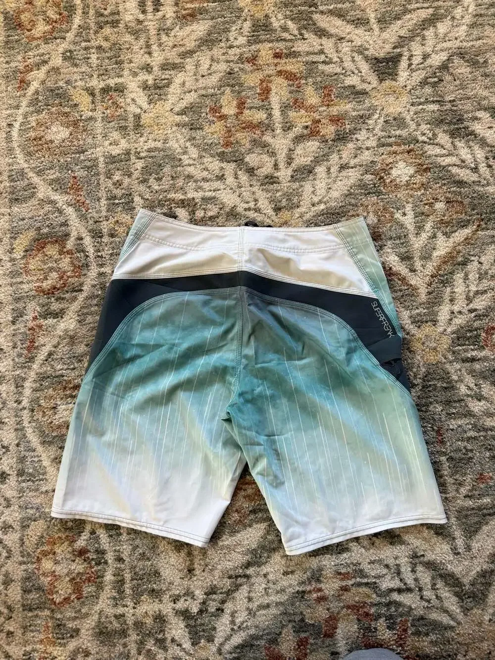 O'Neill Superfreak Gradient Stripe Board Shorts Size 31